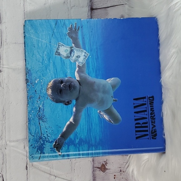 RARE 20th Anniversary Nirvana Nevermind Seattle Grunge Coffee Table Book 12"x12"